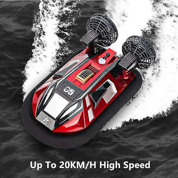 Fjärrstyrd Hovercraft med Kollisionsskydd, Vattentät