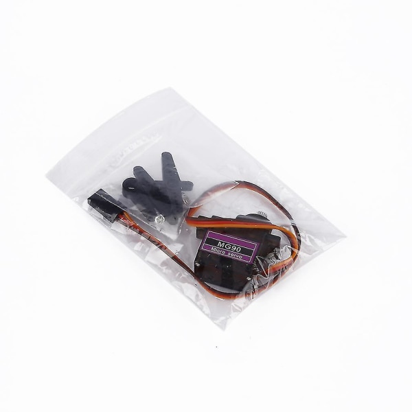Musta 4.8V Mg90 Metallivaihteinen Mikro Servo 9g RC:lle