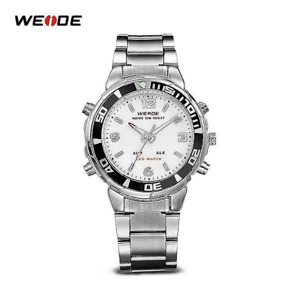 Weide Herre Casual Ur LED Display Sport Vandafvisende