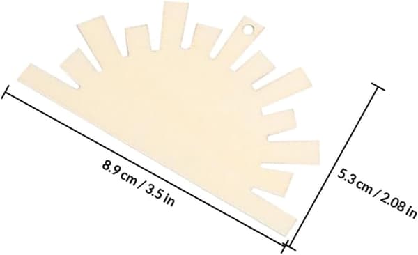10 st Obehandlade Träskivor DIY Hantverksmaterial Solros Träbitar