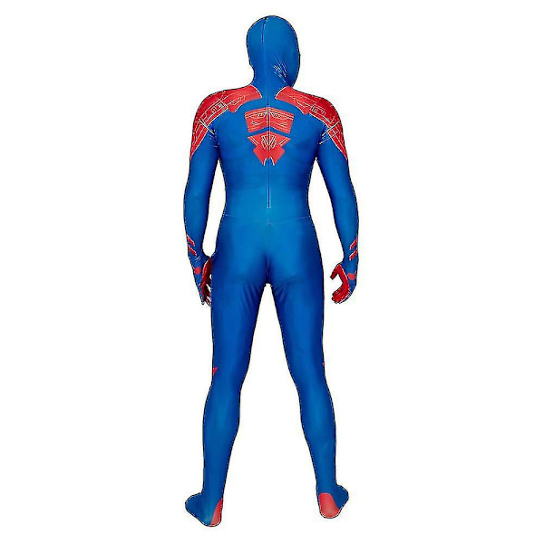 Män Zentai Bodysuit Cover Jumpsuit Med Mask Fancy Up Performance Kostym 190