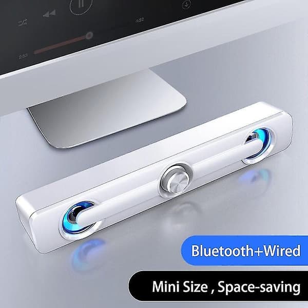LED Bluetooth Højttalere Soundbar til TV, Computer