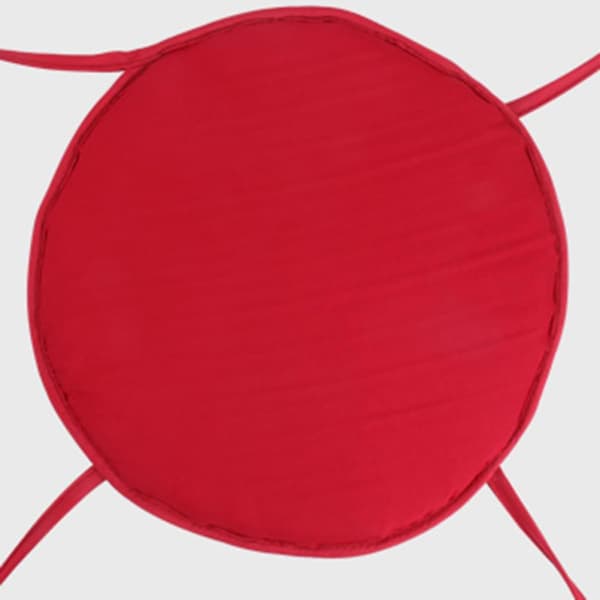 Sittdyna Mörkröd Förtjockad Svamp 30 cm Diameter för Studentbordsstol och Matsalsbruk