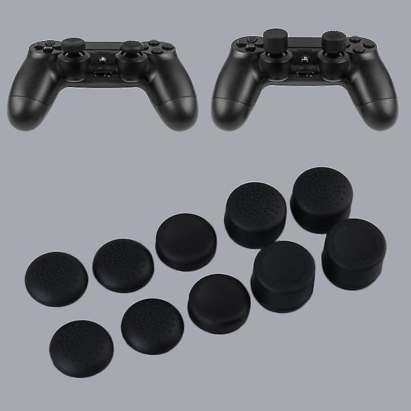 Tommelfinger-Stick Grips Cap Cover Lysbjælke Dekal til PS4