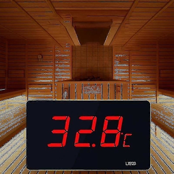Pooltermometer med LED-display og vandtæt sondetermometer til fisketank, udendørs temperaturmåling - Abc The Better One