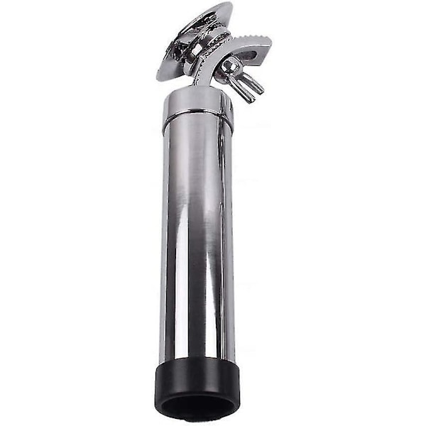 Fiskestavholder 360 Grader Justerbar Rustfritt Stål Skinnemontert Stang Holder Marine Skinne Holder