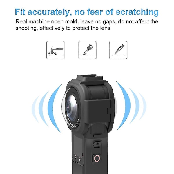 Linskydd för Insta360 One Rs 1-tums 360 Edition Kamerans Lins - yuhao