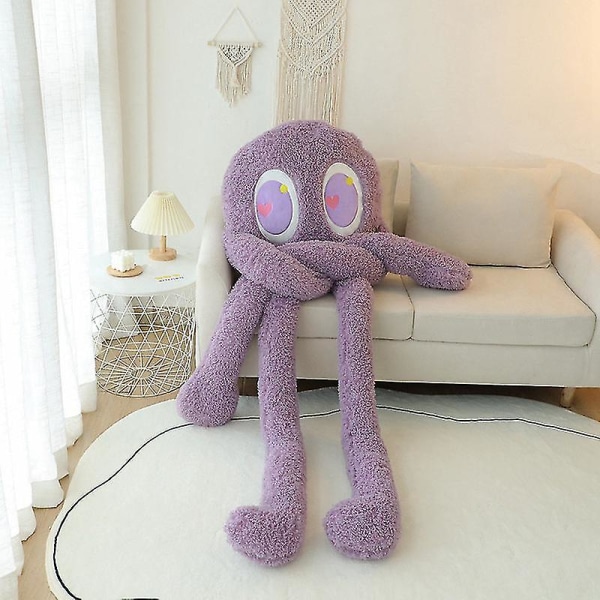 160/200cm Plussipehmusteinen Jalat Sisältävä Sohvatyyny Koristelelu Lapsille Tytöille 160cm purple