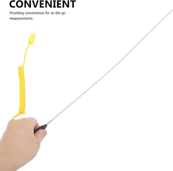 K Typ K-Typ Termoelement Temperaturprob 500 mm Längd Handhållen Yta
