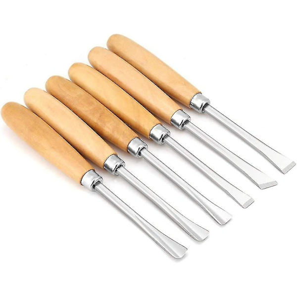 DIY Puutyökalujen Veistotyökalusetti 6 Osasta Puusepille