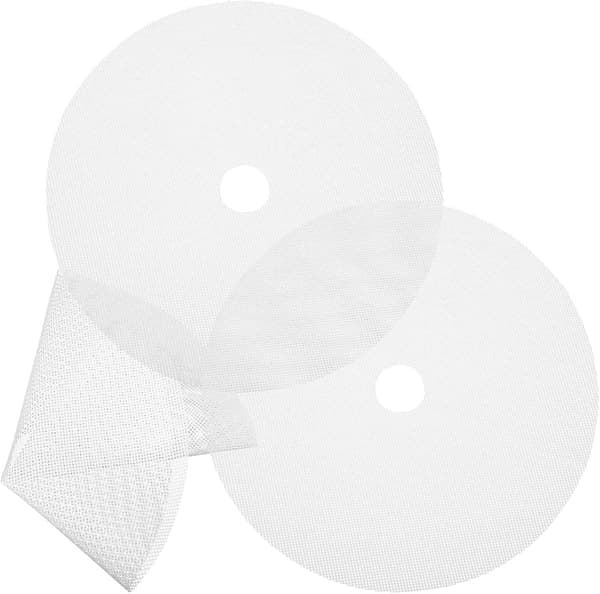 3 stk. runde silikonplater for matdehydrator, non-stick silikonmatter