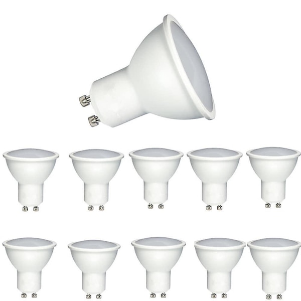 10 st Dimbara GU10 LED-lampor 5W Spotlight Lampara