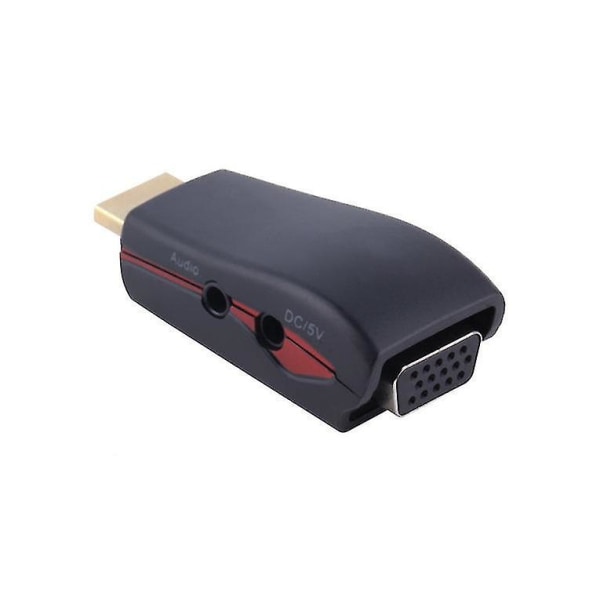 HDMI til VGA Video Converter Box Adapter for PC HDTV