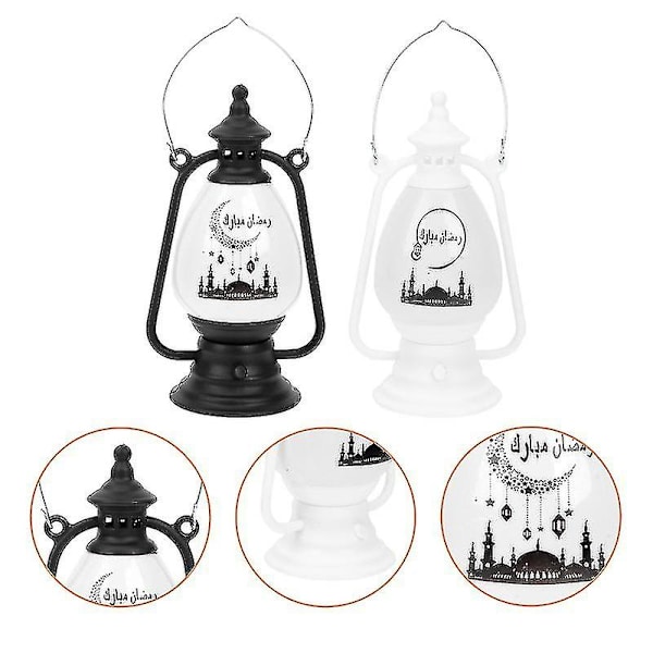 2 st Eid Retrolampa