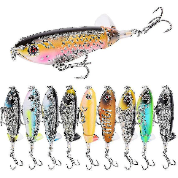 5 stycken flytande blyertsbeten för gränsöverskridande fiske
