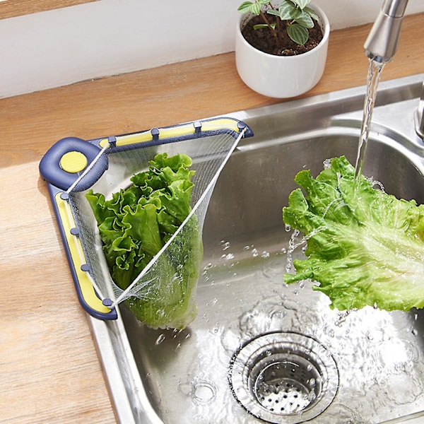 Køkkenvask Strainer Stativ Hængende Net Drænkurv Høj kvalitet Multifunktionel Anti-tilstopning Hjem Pp Holdbar Filterpose