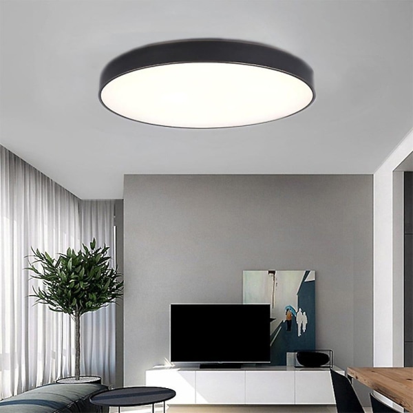 40cm LED Taklampe Nordisk Gull Flush Mount Moderne
