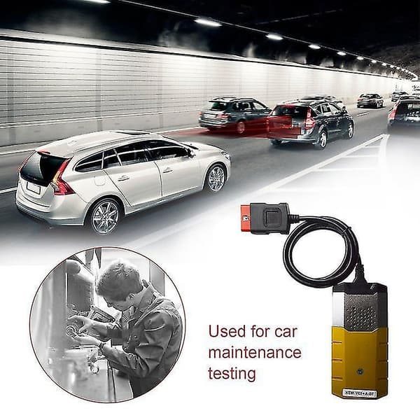 TCS CDP Pro OBD2 Bluetooth Scanner Guld Spændingsmåler