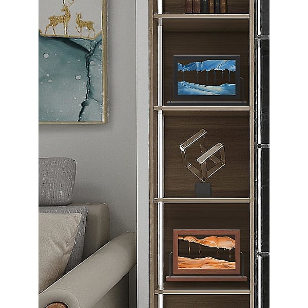 Rörlig Sandsandsbild Glas 3D Kvadrat Sandscape
