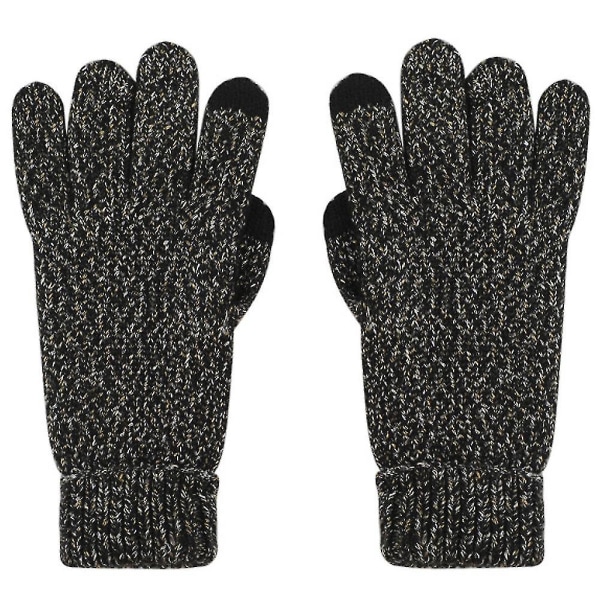 Womens Winter Gloves For Cold Weather, Cuff Texting Thermal Gloves For Driving