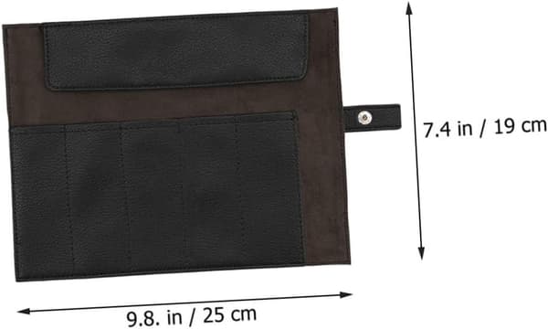 Rejse Ur Roll Opbevaringspose i PU Læder Ur Organizer til Remholder Bærbar Pose