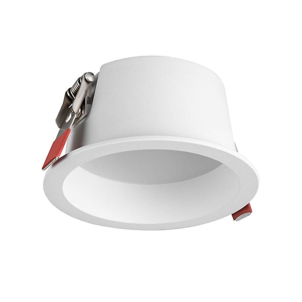 LED Downlight Inbyggd Inomhus Anti-bländande Vit Aluminium Färg 7w (Neutral Ljus 4000k)