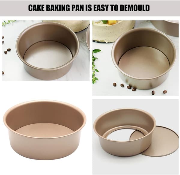 Kakeform Solid og ikke lett å deformere Kake med avtakbar bunn