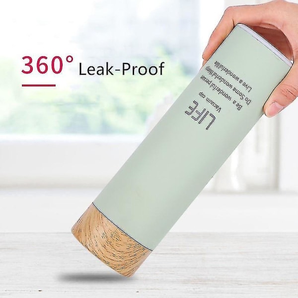 500ml Termosmugg Vakuumflaska Vattenflaska Grön