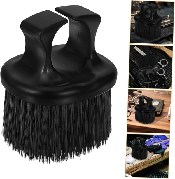 Barberhårborste Nackhårborste för män Barberartillbehör