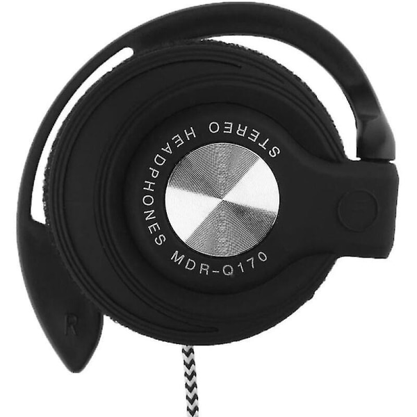 3,5 mm kablet gaming-headset On-ear Sports-hovedtelefoner Musik-øretelefoner med ørekrog