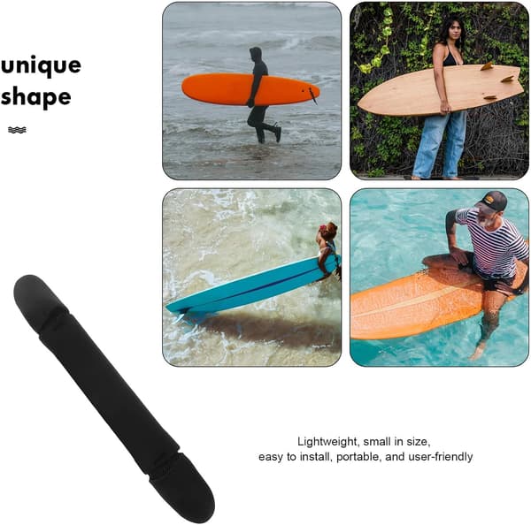 Surfebrett Håndtak Stropp 30cm PU Solid Padlegrep Erstatning