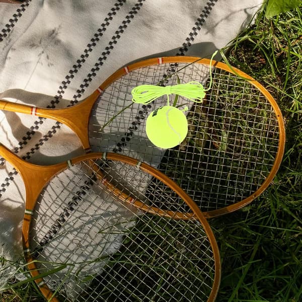 Tennis træningsbold erstatningsbolde til træning med elastisk reb bærbar
