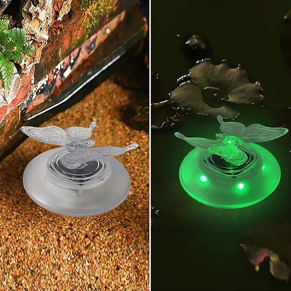 LED Sol-drivna Poollampor | Vattentäta Pooldekorationer Utomhus Med 7 Ljuslägen, Vattentät Poollampa Dekoration Med 7 Ljuslägen Simbassäng