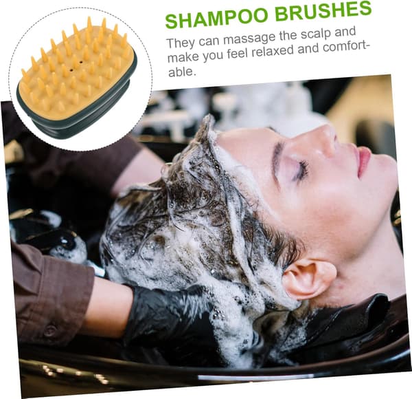 Silikone shampoo børste til hårmassage, udfiltringsfunktion til hovedbundsshampoo plejerutine