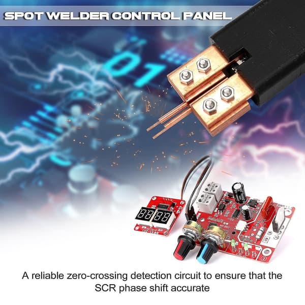 Pletssvejsningsmaskine DIY Kontrolpanel Digital Display
