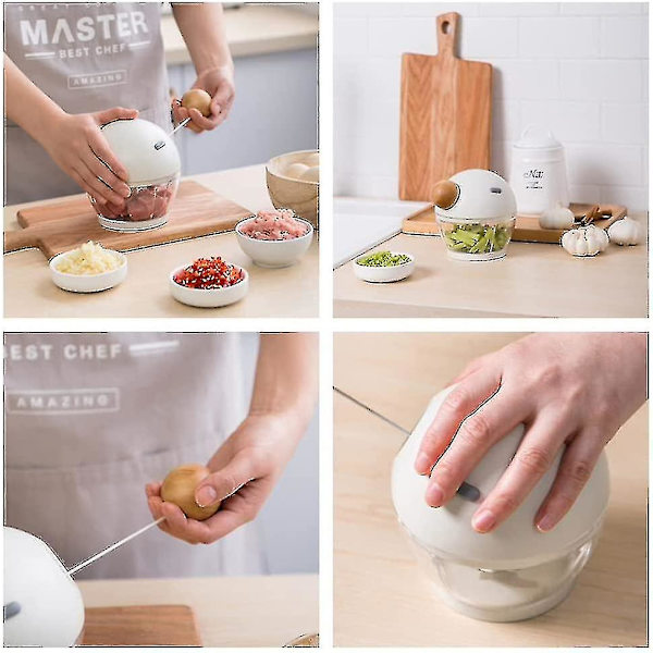 Aebor Processor för Grönsaker, Nötter, Vitlök, Sallad, Puré och Pesto