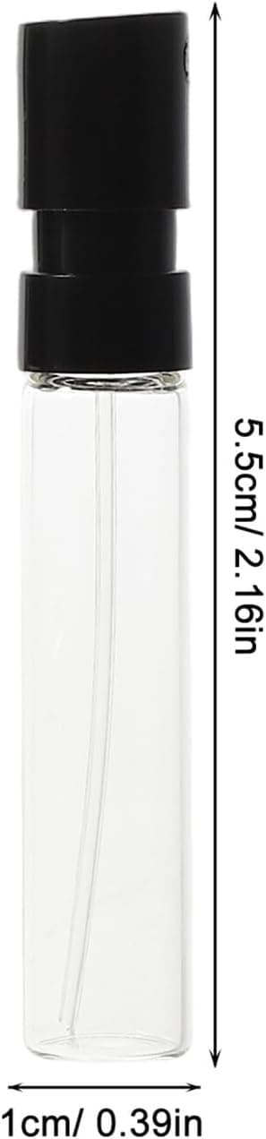 15 ml parfymsprayflaskor i glas 15 st påfyllningsbara reseminisprayflaskor läckagesäkra fickor
