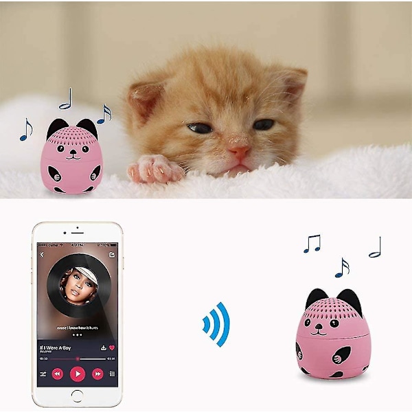 Mini Bluetooth-högtalare - liten men med bra ljudkvalitet, selfie-knapp och möjlighet att besvara samtal