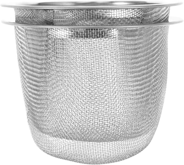 2 stk. tefiltre i rustfritt stål for løs tebrygging, 6,0 cm ytre diameter
