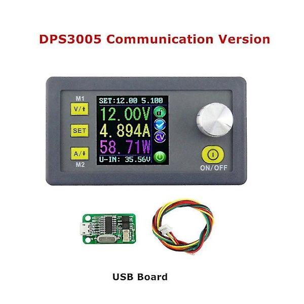 Dps3005 Spændingskonverter LCD Voltmeter Konstant Spændingsforsyning
