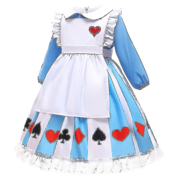 Jente Anime Barn Lolita Kostyme 140 (7-8T)