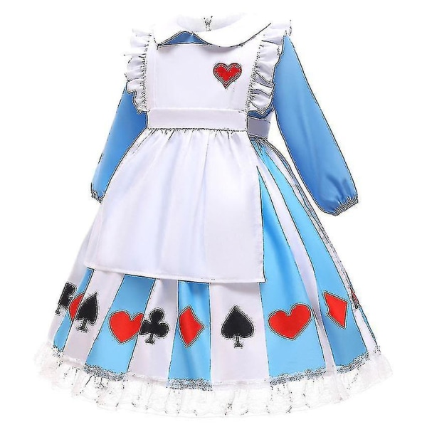 Tjejer Anime Barn Lolita kostym 100 (3T)