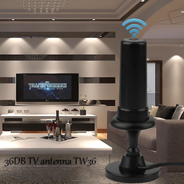 Free View Antenn Digital Dvb-t Tv 36 Db Auto Tw36
