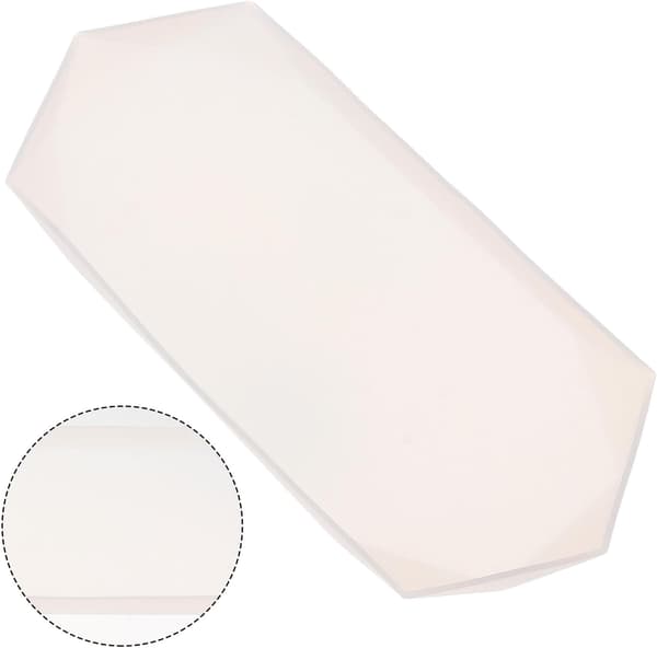 Krystalllimform DIY Silikonbrettform Epoxy Utstillingsstativ Støping for Håndverk