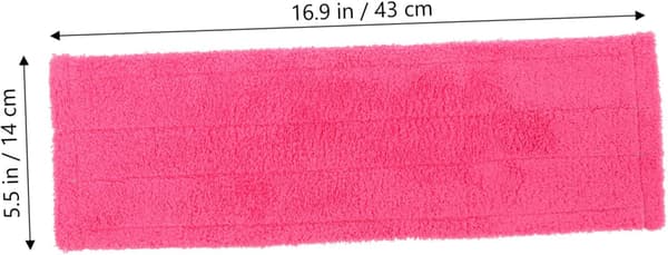 Erstatningsmopphode Korallfleece Mikrofiber Mopppute Gjenbrukbar Påfylling