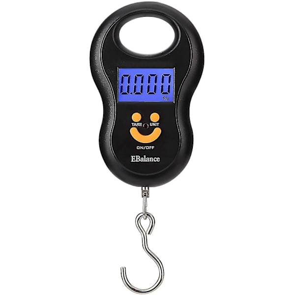 50 kg Digitaaliset Ripustusvaaka Kalastuskoukku Matkatavaravaaka