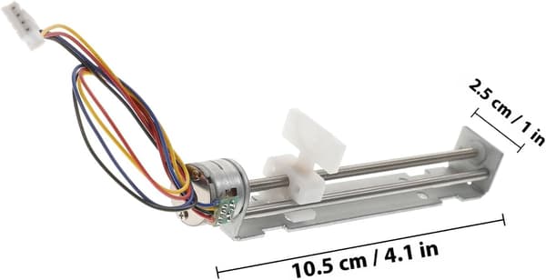 Stepper Motor med 80 mm lineær glidebord DIY CNC-fræserdele Mini motoriseret lineær aktuator