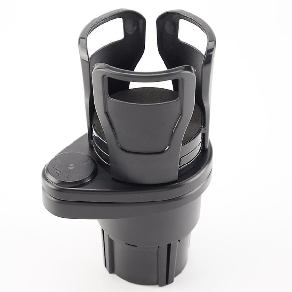 Auton kaksoismukikotelo, monitoiminen auton mukikotelon jatke, 2-in-1 säädettävä auton muki