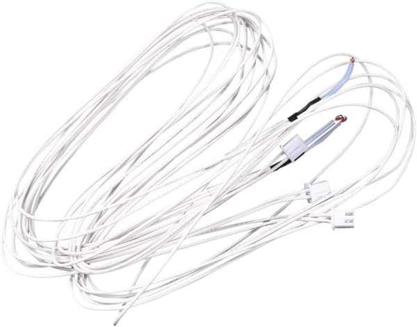 3 stk NTC-termistor for skriverens varmebed, hot end-terminal og ledninger for temperatursensorapplikasjon
