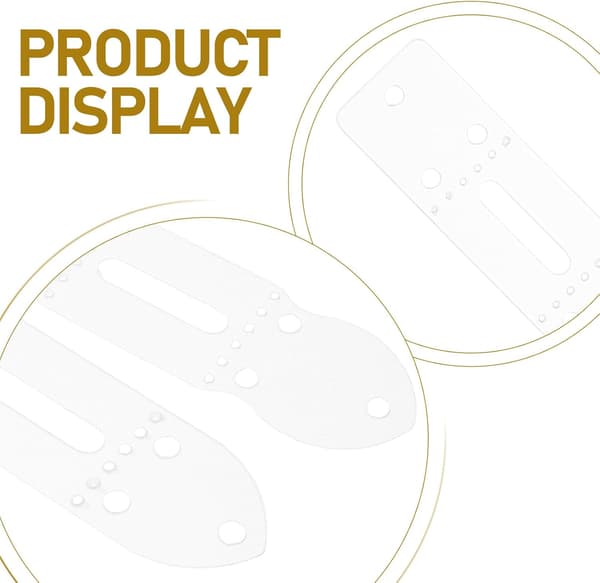 6 kpl PVC-paikannusmallin vyön rei'itystyökalusarja tee-se-itse-nahkatöiden vyönvalmistukseen